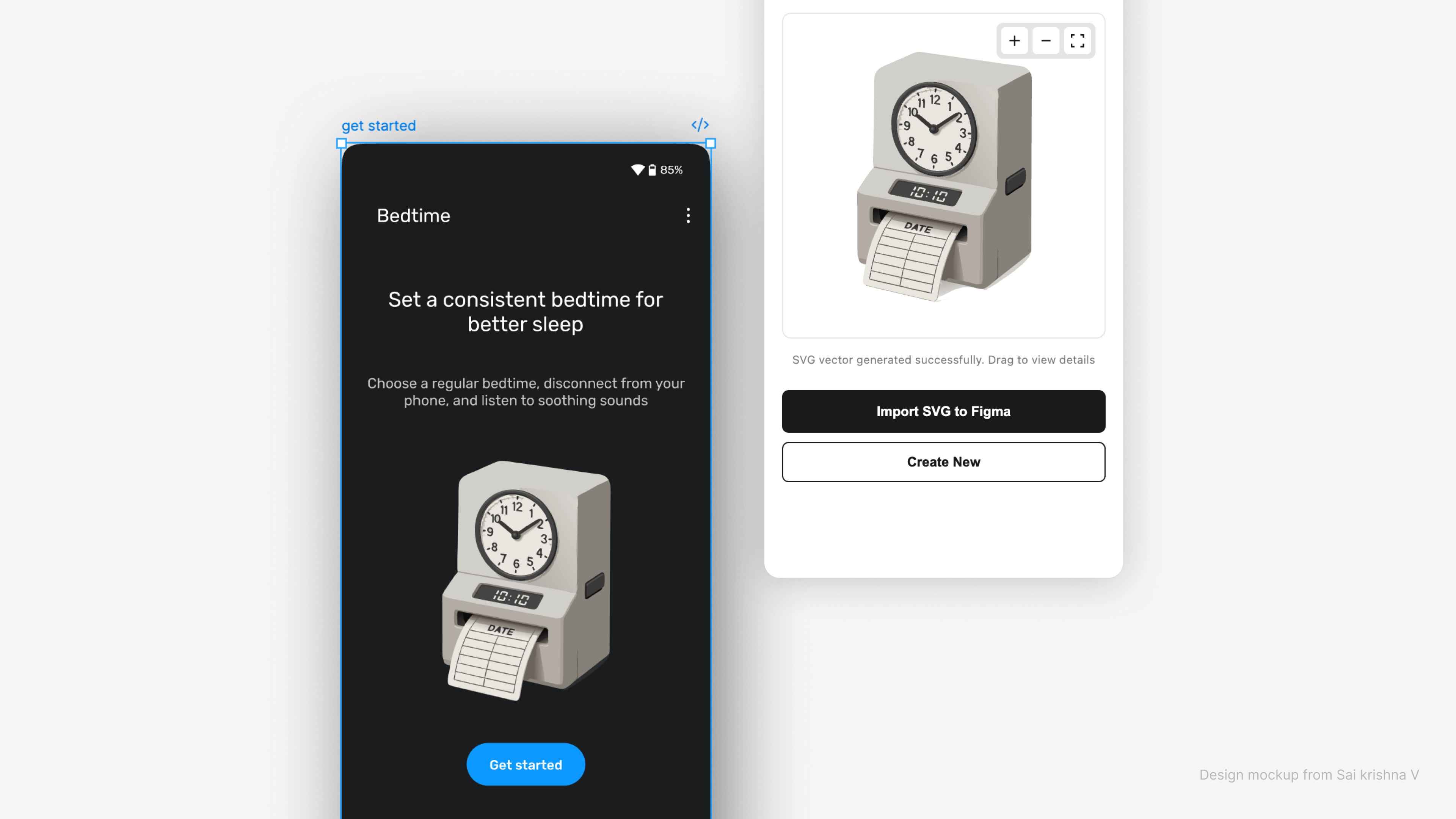 VectorCraft plugin showing seamless integration with Figma canvas and workflow